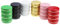 24 Stück Multi-Colored Runde Aluminiumdosen Schraubdeckel Metalldosen Gläser Leere Rutsche Slide Container (2 oz / 60 ml)