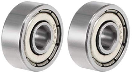 624ZZ Kugellager, tief, 4 x 13 x 5 mm, doppelt geschirmt, ABEC-3, Kugellager 2 Stück