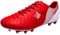 Zapatos de fútbol Niños Niñas FG Profesional Zapatillas de fútbol Aire Libre Atletismo Calzado de Entrenamiento Zapatillas de fútbol Unisex Antideslizante Botas de fútbol para Niños Rojo EU 32