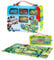 UMKYTOYS Toy car garage mat playset with storage toys for boys girls Car Toy Storage Case With 4 Cars