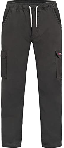 Nebulus Herren Chino Hose Lounge, Casual Cargohose aus Baumwolle & Elastan, Herrenhose mit Zugbund & elastischer Taille