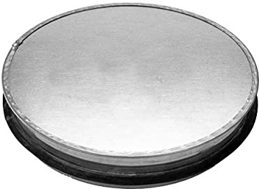 Vent Systems 150 mm Rund Verzinkter Stahl Belüftung Rohr Abdeckung mit Gummidichtung - Rohrabdeckung - Lüftungsrohr Deckel/Regenhaube - Rohre Kappe für Innen und Außen - Trockner, HVAC