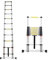 Teleskopleiter Leiter Treppenleiter Teleskopleiter 8m/ 7m/ 6m/ 5m/ 4m/ 3m/ 2m/ 1m, Aluminium Ausziehbare Teleskopleitern für Dach-RV-Dachboden im Freien Innengebrauch, Last 150kg ( Size : 8m/26 ft )