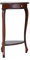 Woodkings Konsolentisch Cambridge | Ecktisch 55x74x44 cm Massives Mahagoniholz Kolonialbraun | Konsole für Flur Wohnzimmer | Telefontisch Eckregal Ablagetisch Vintage Stil
