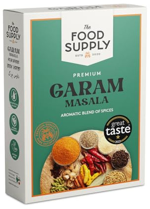 Garam Masala 100g, Blended Masala, Curry Spice Blend, Great Taste Award Winner 2023, Premium Artisan Spice Mixes, Spice Blend, All Natural & No Artificial Colours, Rich Aroma