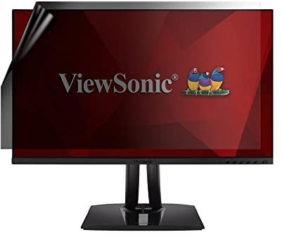 Celicious Privacy Lite 2-Way Anti-Glare Anti-Spy Filter Screen Protector Film Compatible with ViewSonic Monitor 27 (VP2756-2K)