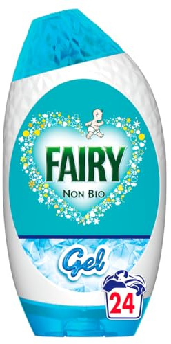 Fairy Non Bio Washing Liquid Laundry Detergent Gel 24 Washes 840ML, Original, For Sensitive Skin
