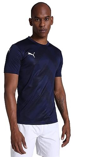 PUMA Herren Men's Teamglory Jersey, Black Herren TeamGLORY Trikot schwarz