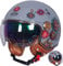 Casco Moto Jet, Casco Scooter Retrò per Adulti,Caschi Demi-Aperto con Doppia Visiera,Omologato DOT/ECE Casco Mezzo Guscio Crash Motocicletta Per Cruiser Chopper Ciclomotore Bici Pilot -Guscio in ABS