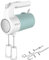 TESLA Sbattitore Mixer MX510BWS 350 W, 5 velocità, funzione turbo, 2 aste, 2 ganci, sistema di avvolgimento cavi, rivestimento in silicone