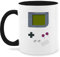 Tasse Tassen 325ml - Karneval & Fasching - Gameboy | Nerds - 325 ml - Schwarz - gamertasse karnevalstasse fasching- 90 kaffeetasse gamer+tasse carnevale 90s mug karnevals 90's cup faschings 90‘s