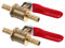 YARNOW Absperrventil 2st Kugelhahn Aus Messing Ventil Kupfer 3/4 Gas-flexleitung Kraftstoffabsperrventil Kupferschlauch-absperrventil Werkzeug Zum Absperren Des s Gasventil Pneumatisch