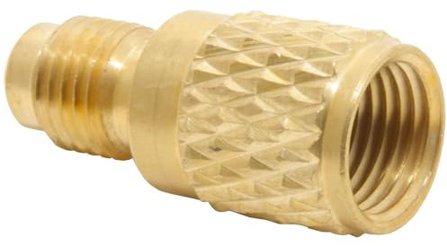 Füllschlauch Adapter R410a / R32 von 1/4 SAE M auf 5/16 SAE F für Klimaanlagen