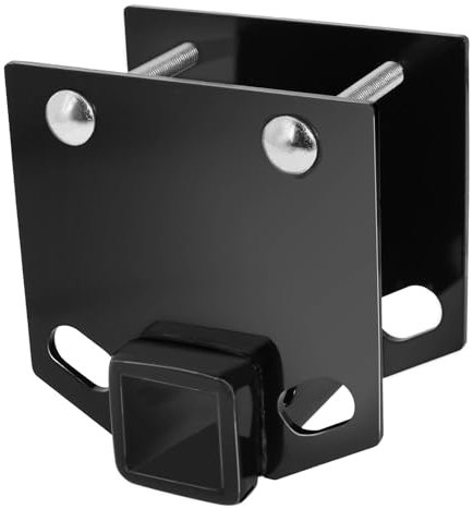 Adaptateur récepteur d'attelage de Pare-Chocs de Camping-Car de 5,1 cm pour Pare-Chocs arrière carrés de 10,2 x 10,2 cm, capacité de 1587,6 kg pour Porte-Bagages de vélo