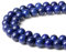 XIANNVXI 8mm Lapislazuli Perlen zum Auffädeln mit Loch Runde Naturstein Kristalle Perlen für Armbänder Edelsteine zum Auffädeln Ketten DIY Schmuck Basteln (ca. 47 Stück)
