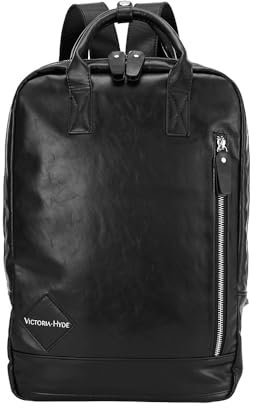 VICTORIA HYDE Damen-Rucksack Eleganter Tagesrucksack weiches Leder Vintage Design Herren Rucksack Umhängetasche, Büro, Einkaufen, Ausflug