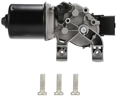 GEARLEADER Front Windscreen Wiper Motor 4 Pin for Renault Clio Mk3 2006-2012 7701051590 8200268932 579738 8200268131 7701061590