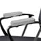 Qaestuan 2 Pcs Satz Armlehnen Polster, Stuhl Armlehne Pads, Ergonomische Armlehnenpolster, mit Memory Foam, Bürostuhl Armlehnen Polster, für Schreibtischstuhl Gaming Stuhl Rollstuhl (Grau)