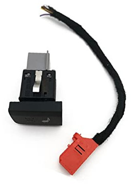 PXQPYMATX Sitzheizung Button Heizungssteuerschalter for Kabelbaum Fit for Volkswagen Fit for Polo 6R 6C 2011 2012 2013 2013 Auto Schalter und Relais(Left)