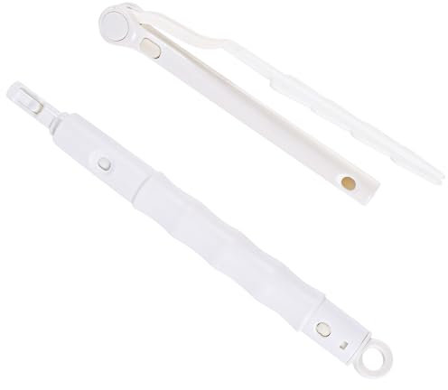 2 Pcs Handle Replacements for Swiffer Duster Refill, Extended Handle Replacement Duster Handles Retractable Handle Duster for Home Cleaning Accessories