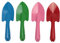 NSXAYIWE 4-teiliges Gartenschaufel-Set, Bunte Metall-Gartenhandwerkzeuge, Kelle, kleine Schaufel zum Pflanzen, Graben, Umpflanzen