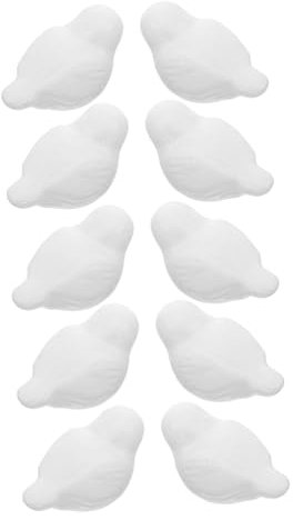 ADOCARN 10stücke Bastelset Vogel Zum Bemalen Für Junge Mädchen Vogelspielzeug DIY Dekoration Kunst Liefert Vogel Form Malerei Spielzeug Partygeschenk Und Partydekoration