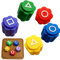 LEWBDF Koreanisches Traditionelles Spielspiel, Gonggi Jack Stone Pebbles Set, Gonggi Jack Stein Kieselstein, Jack Stone Kieselstein Set, Koreanisches Volksspiel Set Spiel.