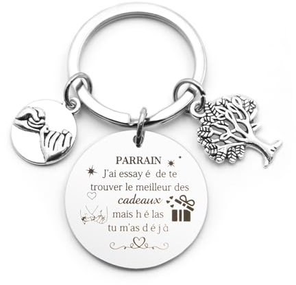 FuakUip Cadeau de Parrain et Marraine