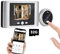 iTenen 200PC Spioncino Digitale Wifi 3.0MP,Video Spioncino Senza Fili Campanello,con MicroSD da 32GB,2000mAh, Audio Bidirezionale,Allarme in tempo reale al telefono cellulare,Rilevamento Umanoidi AI