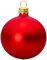 Sikora Essentials Klassische Christbaumkugeln aus Glas - matt - 6 Farben 3 Größen Premium Qualität, Farbe:Rot matt 4er Set, Höhe in cm:6 cm