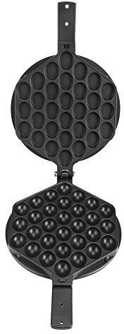 Lazmin Egg Bubble Baking Waffle Pan Maker Utensilios para hornear antiadherentes, herramienta tradicional de acero inoxidable Waffle Maker Pan para uso comercial en el hogar