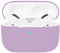 Airpods Pro Case, Watruer Protective Ultra-Thin Soft Silicone Stoßfeste rutschfeste Schutzzubehör Abdeckhülle für Apple Airpods 3 Charging Case - Lila