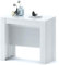 Clarissa Plus Tavolo Consolle Allungabile Fino A 3 Metri, Tavolo 14 Posti Salvaspazio Multiposizione, Design Moderno Ed Elegante, Consolle per Casa E Ufficio, 78 x 51 x 90 cm, Colore Bianco Lucido