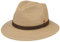 Mayser Mathis Raffiahut mit UV-Schutz Strohhut Sommerhut Sonnenhut Strandhut Damen/Herren - Made in The EU Lederband Frühling-Sommer Sommer - 58 cm Natur