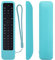 Housse Coque en Silicone pour Bose Soundbar 500 700 Télécommande Antidérapant Antichoc Lavable Étui de Protection pour Bose Soundbar 500 700 Télécommande (Bleu Lumineux)
