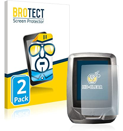 BROTECT (2 Stück Schutzfolie für Specialized Mastermind TCD Displayschutz Folie Made in Germany, Ultra-Klar