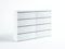 roe furniture LBKK Pressiode Kommode mit 8 Schubladen Sideboard Anrichte Holz Schubladenschrank Schrank, Mehrzweckschrank, Standschrank, Schlafzimmermöbel 140x77x35 (Weiss)