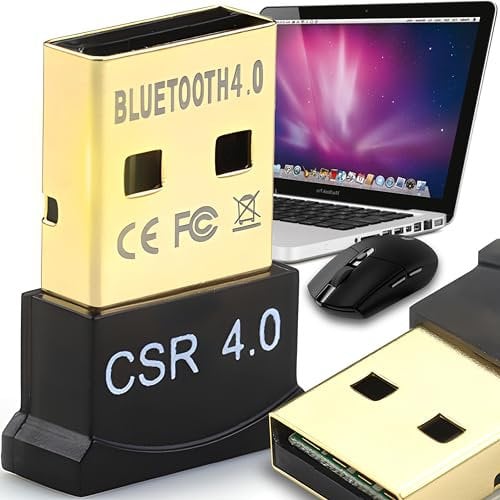 Retoo Bluetooth Nano Adapter 4.0 für PC Laptop Desktop Headset Stick Dongle Computer Lautsprecher Tastatur Kopfhörer Controller Maus Game Plug & Play Unterstützt Windows 10/8/7 Vista XP