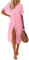 UMIPUBO Robe de Plage Femme Longue Maillots de Bain Bikini Cover Up Boutonnée Cache-Maillots et Sarongs Vêtements de Plage D'été(Rose,S)