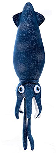 LICHENGTAI Kuscheltier Octopus Stofftier Krake Plüschtier Große Realistische Tintenfisch Puppe Ocean Spielzeug Gefüllte Tierkissen Heimdekoration Geburtstagsgeschenke für Kinder Jungen Mädchen, 80CM