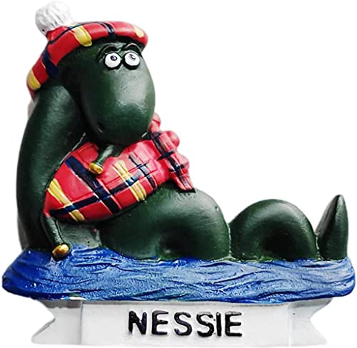 Nessie Loch Ness Schottland Kühlschrankmagnet Kühlschrankmagnet Dekoration Magnet Aufkleber Souvenir Harz Basteln