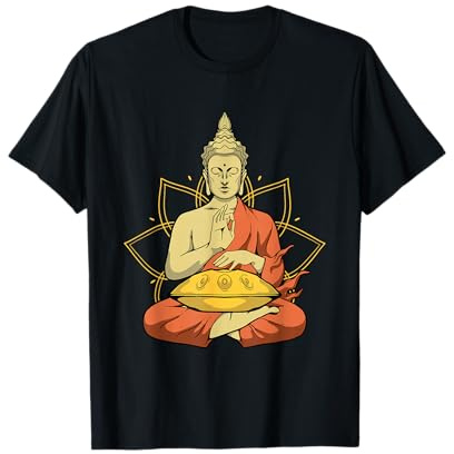 Handpan Buddha Spieler Spiritual Handpan T-Shirt