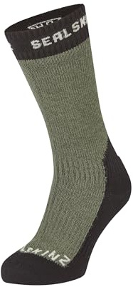 SealSkinz Unisex Waterproof Extreme Cold Weather Mid Length Sock Stanfield Wasserdichte Socken für extremes kaltes Wetter, mittellang (1er Pack)
