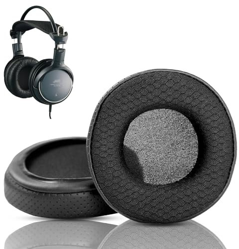 HAIZEEN Earpads Compatible with JVC HA-RX700 HA RX900 Harx700 Harx900 Headphones Ear pads Replacement Cushion(Breathable Leather/Durable Fabric and Memory Foam)