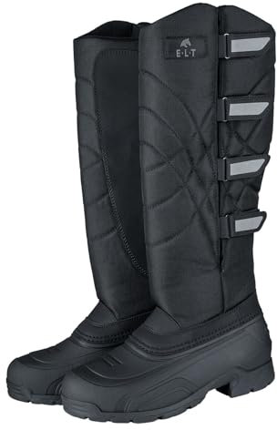 ELT Essential Thermal Riding Boots, black, 12.5 UK Child