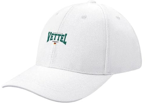 YOFAUOE Basecap Sebastian Vettel Deutschland Baseball mütze Angel Hut modische Schutzhelm Party Hut Herren Damen