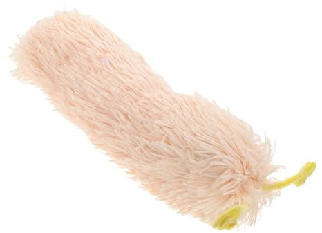 Yardwe Raupenspielzeug Weiches Katzenbett Flauschiges Katzenbett Katzenminze- Katzenbett Mit Kapuze Mattes Katzenbett Haustier Katzenbett Für Haustiere Plüsch Beige