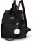 Aucuu Rucksack Damen Klein, Anti Diebstahl Daypacks, Tagesrucksack, Cityrucksack, Rucksacktaschefür Mädchen Frauen, Casual Daypack, Wasserdichte Schultertaschen, Reiserucksack für Reisen Schule Arbeit
