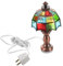 DECHOUS Scale Vintage LED Miniature Desk Lamp for Dollhouse Decor Decorative Table Light for Dollhouse Accessories No Battery Included