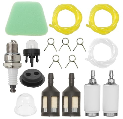 MospdyGear Petrol Hose Kit for Strimmers, Universal Fuel Line Mower Fitting Kit, Fuel Line for Petrol Strimmer Suitable for Lawnmowers Chainsaws Small Engines